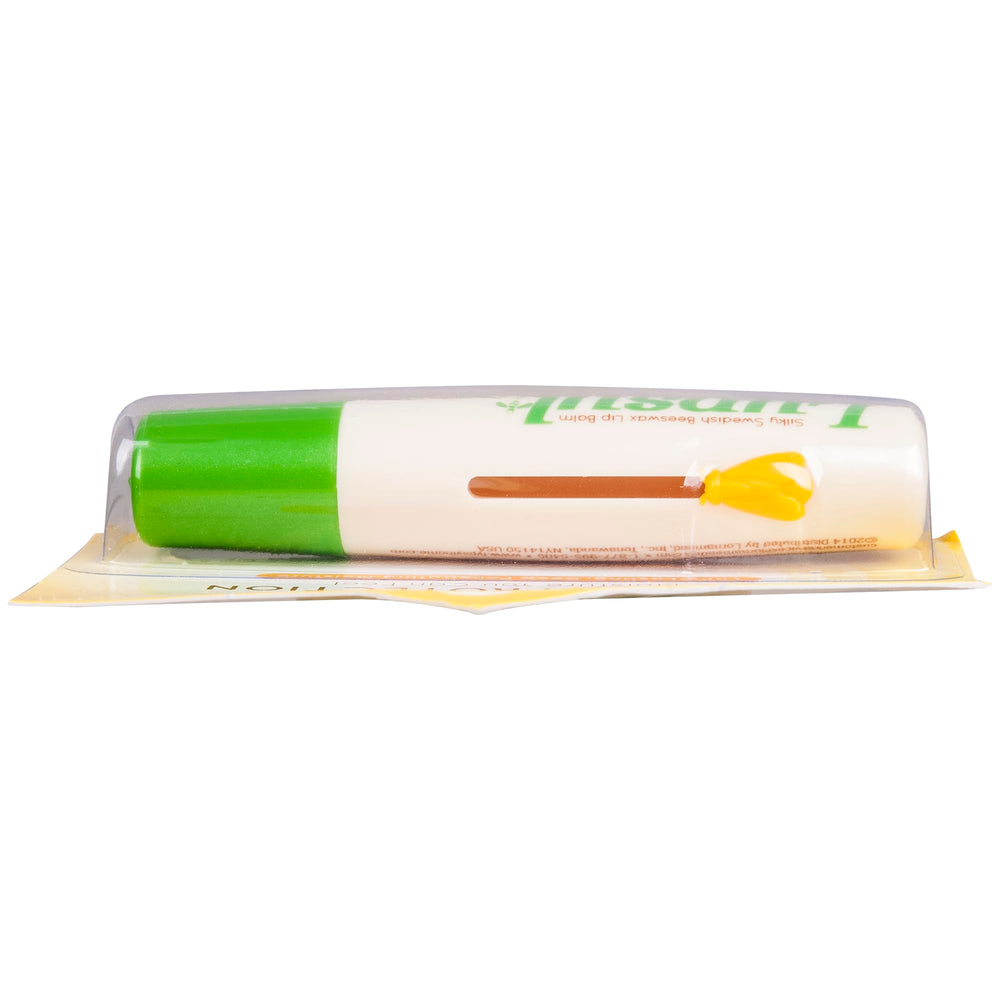 HATOLDLIY Lypsyl being applied by hand to lips offering quick on-the-go protection and refreshing mint feel