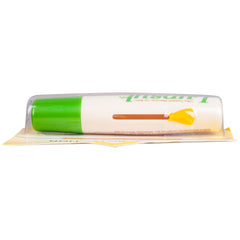 HATOLDLIY Lypsyl being applied by hand to lips offering quick on-the-go protection and refreshing mint feel