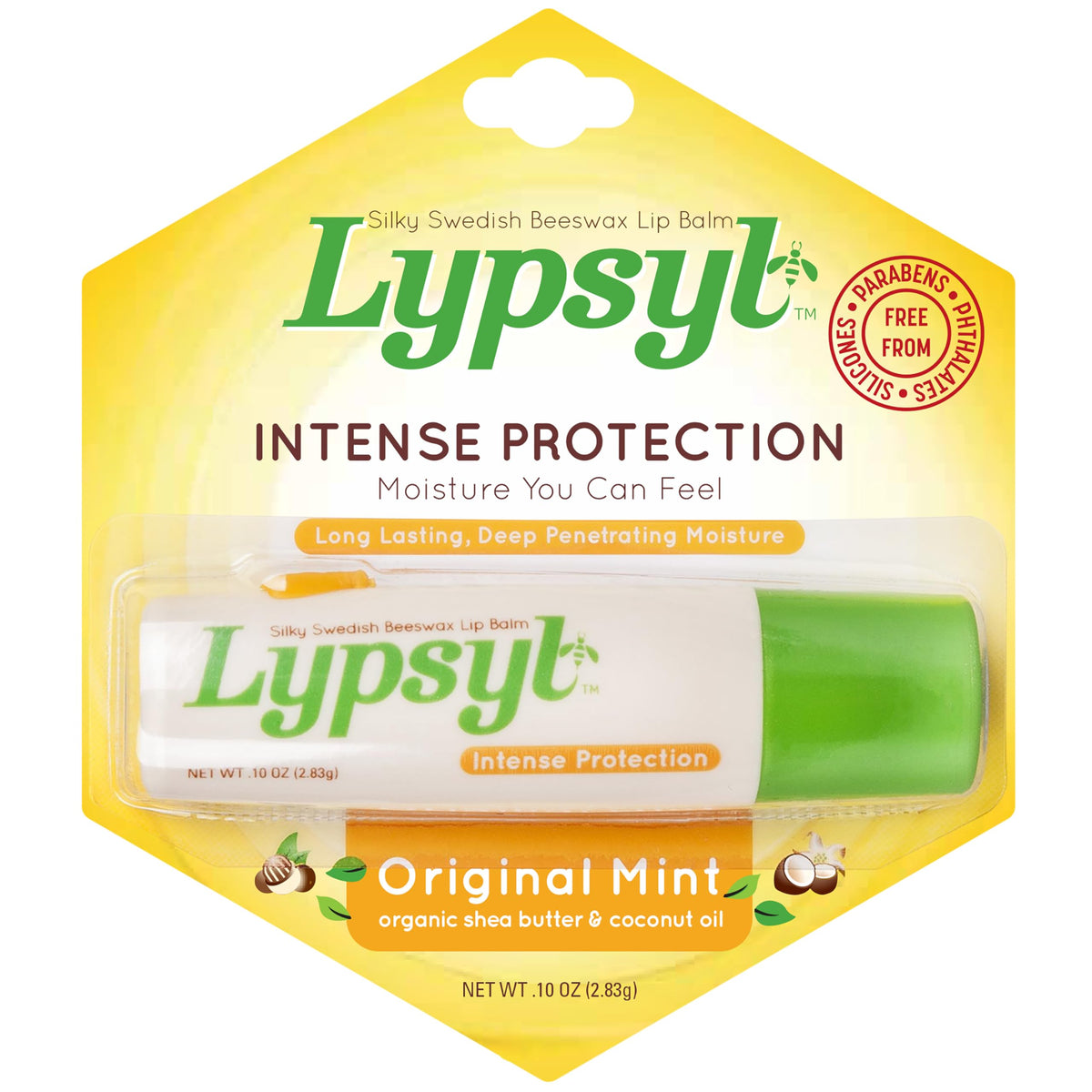 HATOLDLIY Lypsyl front packaging showing ten tubes and clear labeling for easy identification and storage