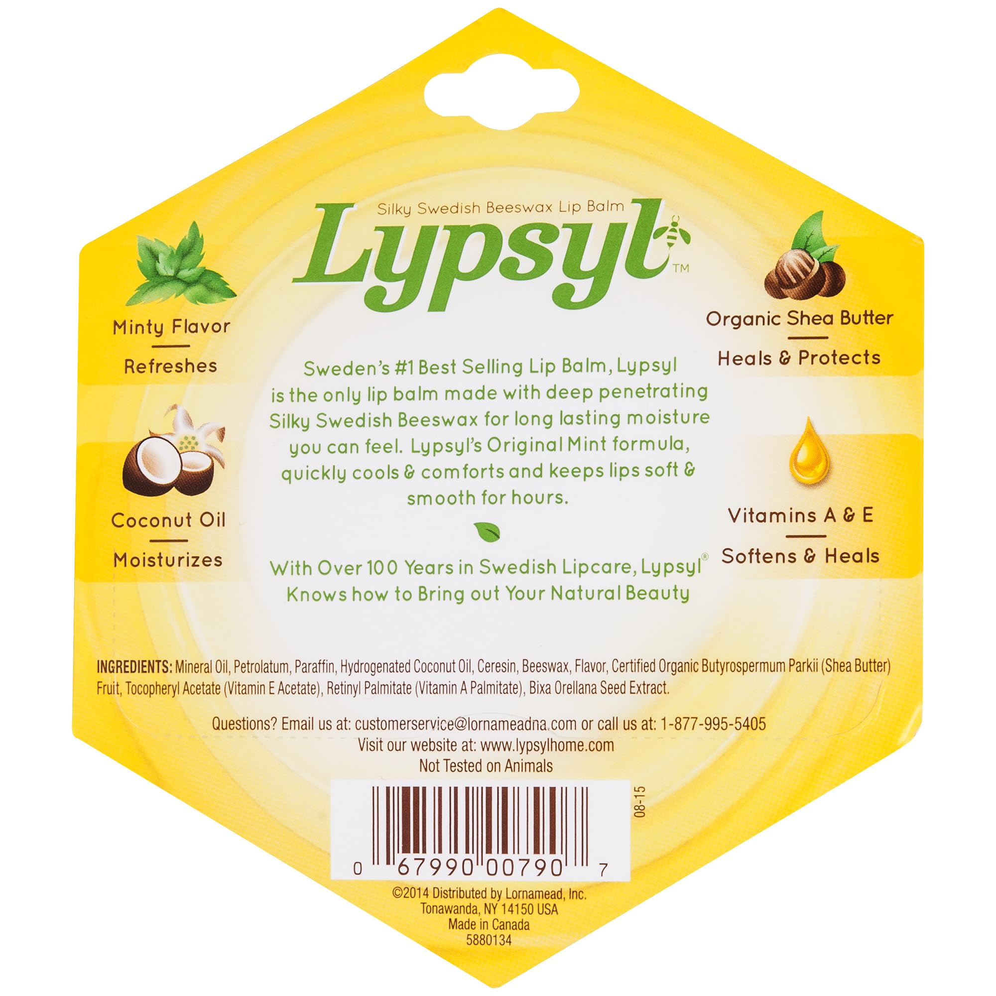 HATOLDLIY Lypsyl tube close-up revealing texture and twist-up applicator for smooth precise application