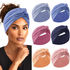 HAUHC front packaging showing six headbands and gift-ready box, practical set