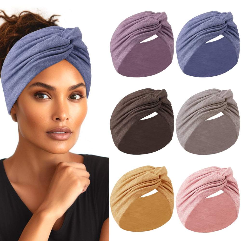 HAUHC front packaging showing six bright headbands and clear colors, convenient gift set