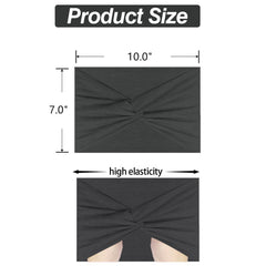 HAUHC size and scale comparison with ruler to show 7-inch width and stretchability