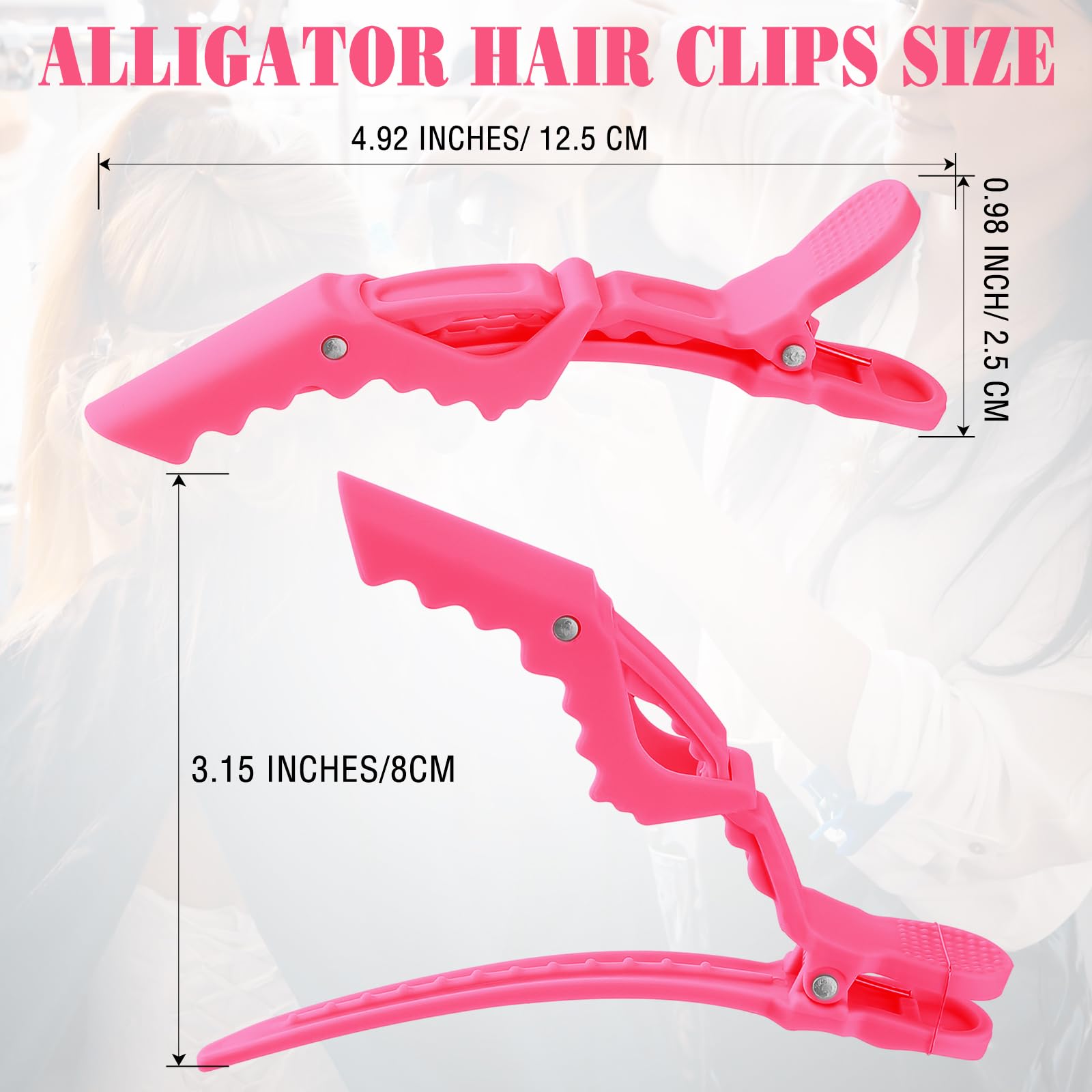 Havawish close-up of clip jaw texture highlighting non-slip grip and firm hold