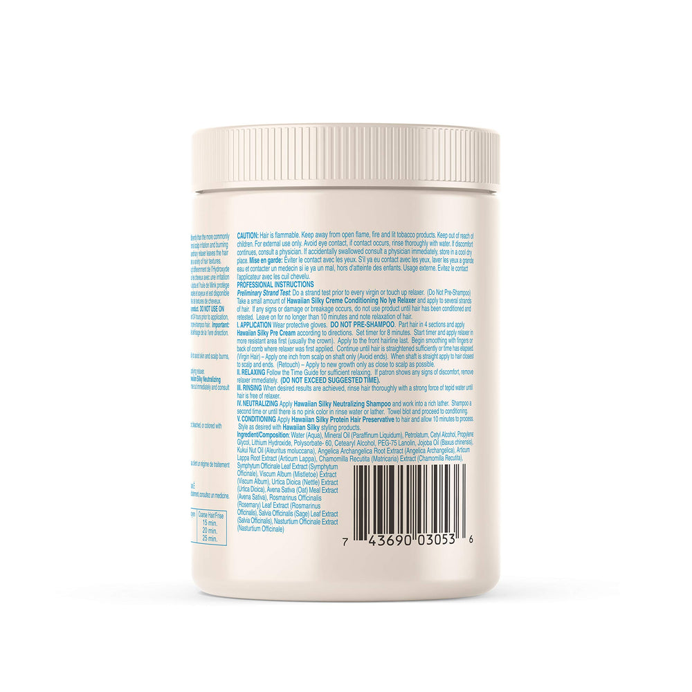 Hawaiian Silky applied to hand demonstrating spreadability and gentle formula benefits