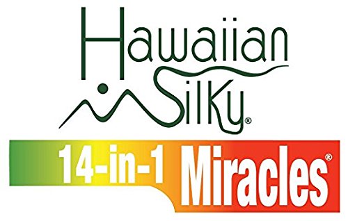 Hawaiian Silky before and after frizz control showing smoother hair