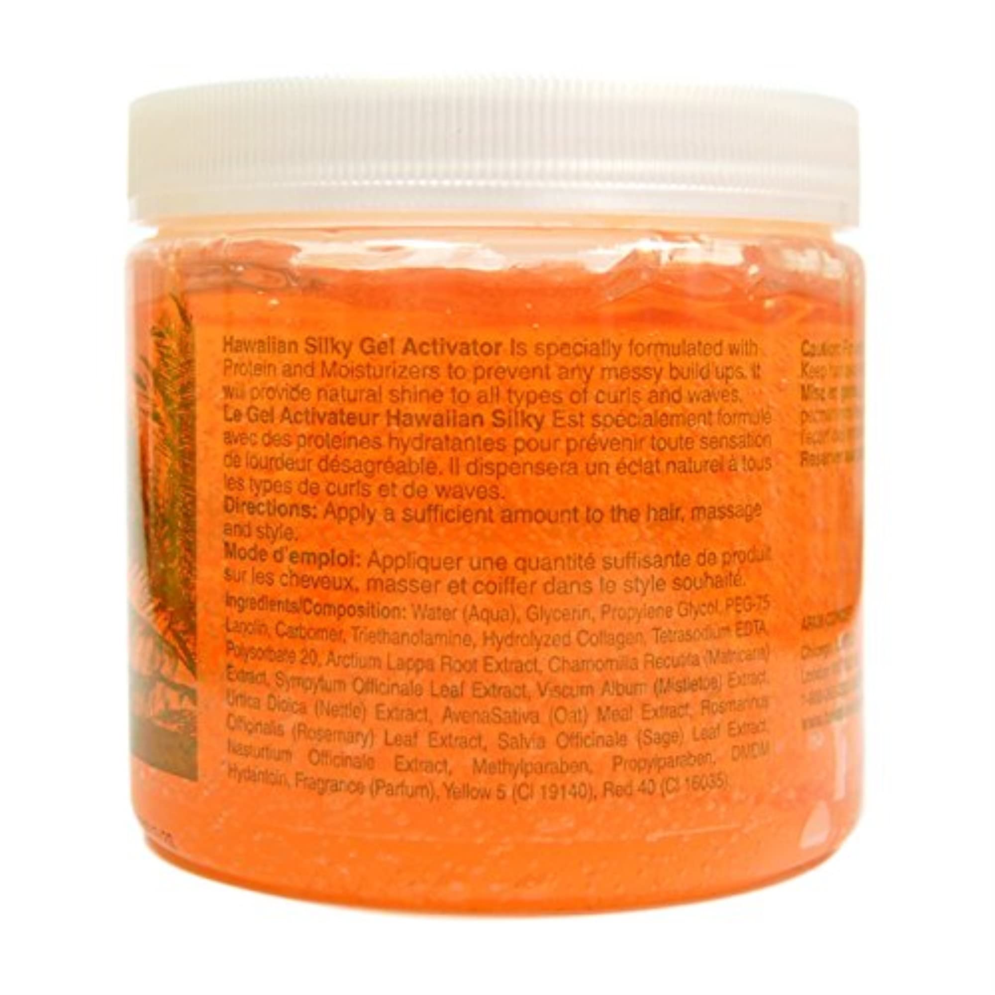 Hawaiian Silky gel texture close-up illustrating smooth consistency for even application