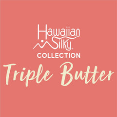 Hawaiian Silky in-use on wet hair demonstrating easy application and improved manageability