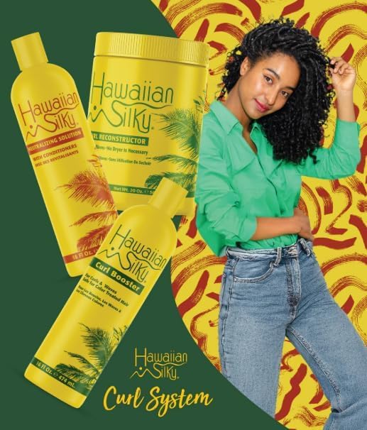 Hawaiian Silky pouring neutralizer texture close-up for even application benefit