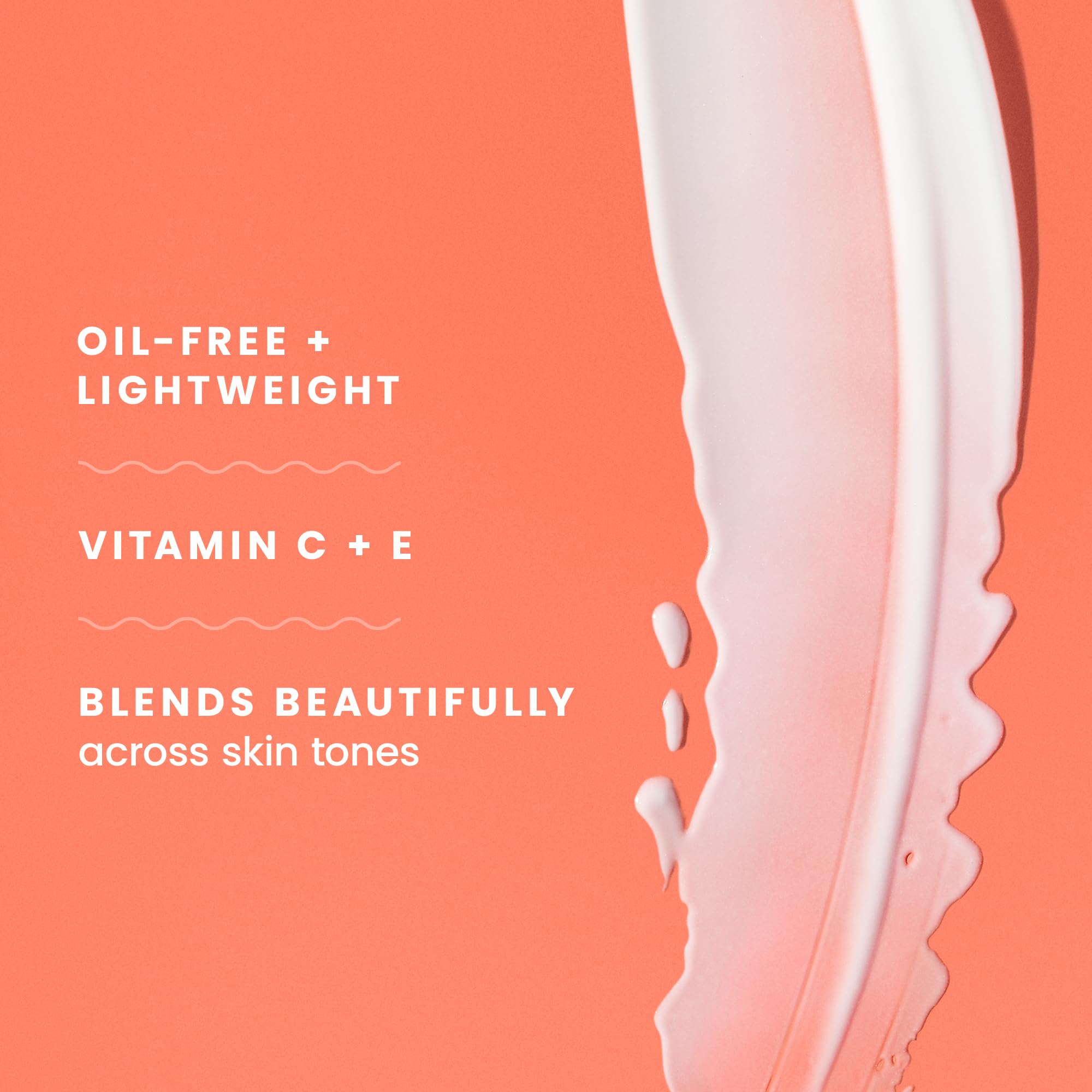 Hawaiian Tropic applied on forearm demonstrating quick blend and soft feel benefit
