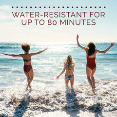 Hawaiian Tropic lip balm used at beach demonstrating sun protection benefit