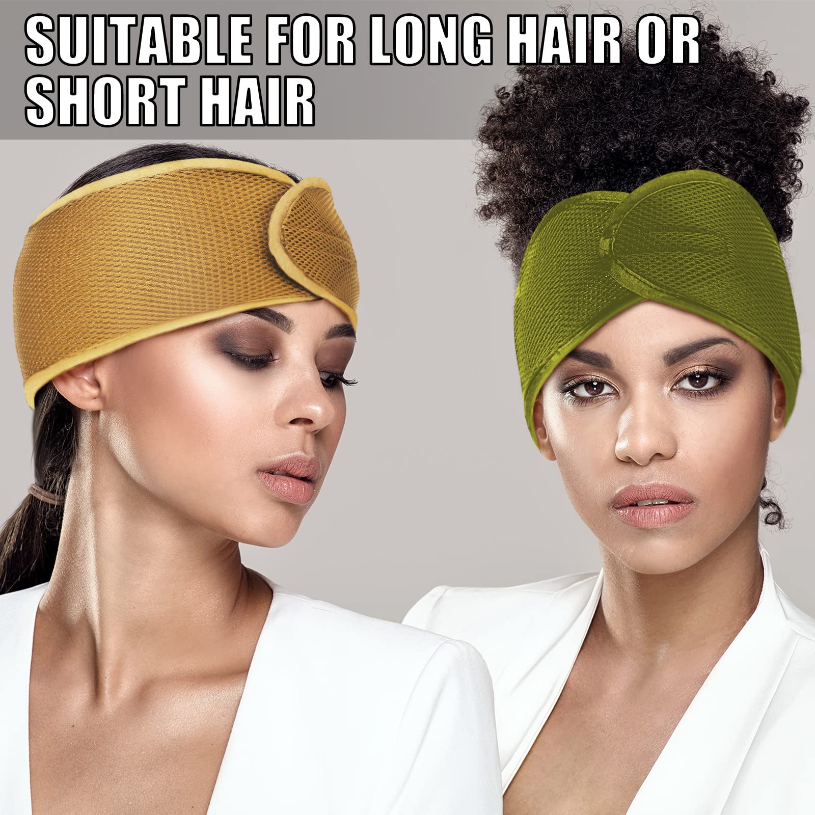 Haysandy worn by model with pixie cut keeping hair smooth while sleeping