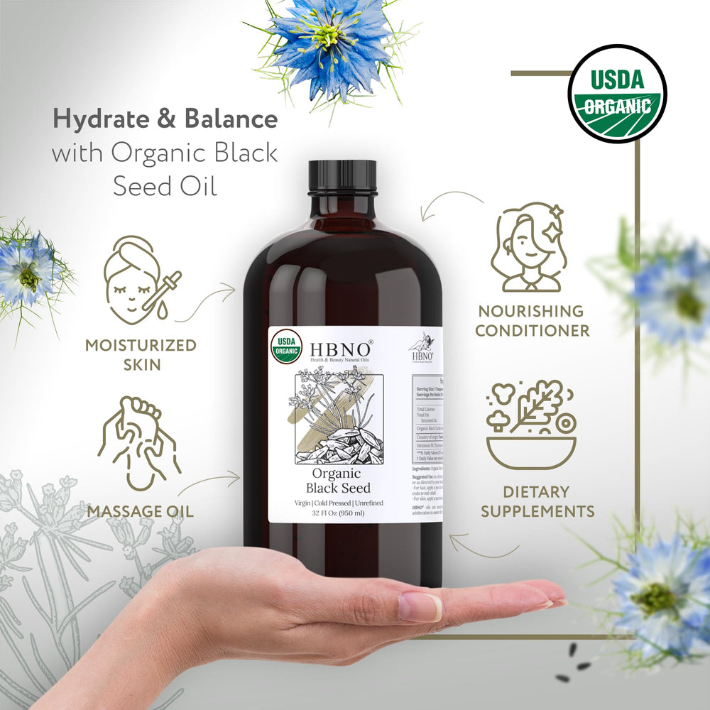 HBNO oil texture closeup highlighting cold‑pressed clarity and richness