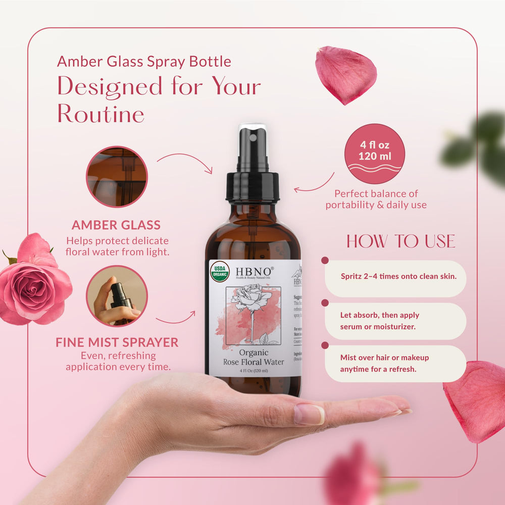 HBNO size comparison in hand showing portable 120ml travel-friendly volume