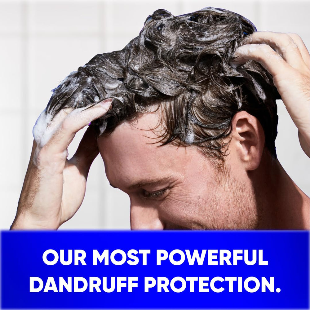 Head & Shoulders back label with directions and ingredient clarity