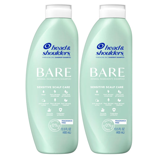 Head & Shoulders ECOBOTTLE detail illustrating lighter plastic design