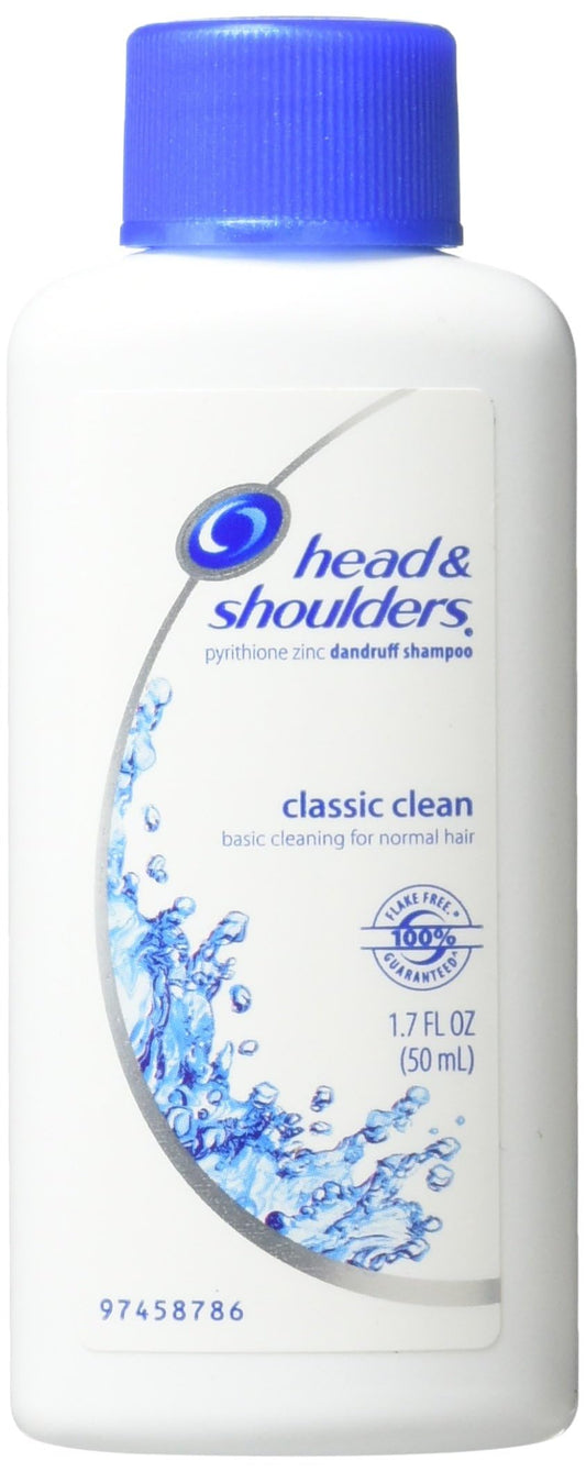 Head & Shoulders front packaging showing travel-size convenience and clear brand identity