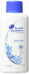 Head & Shoulders front packaging showing travel-size convenience and clear brand identity