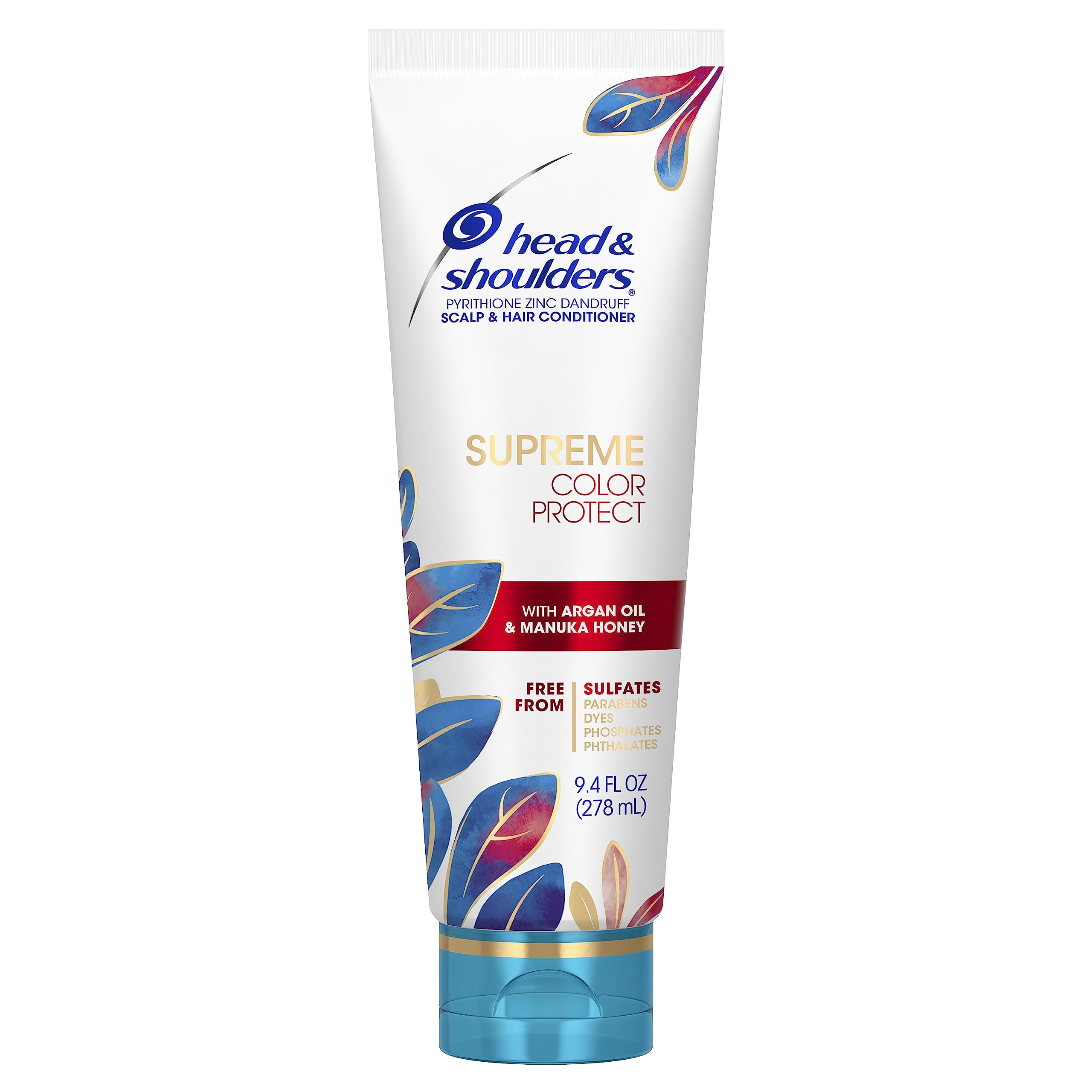 Head & Shoulders back label with ingredients and usage directions