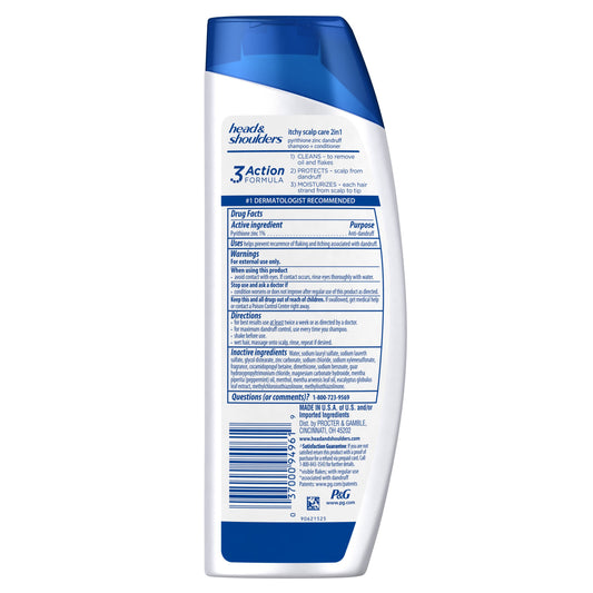 Head & Shoulders texture close-up showing creamy lather and conditioning benefit
