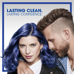 After-use shiny hair example showcasing Head & Shoulders soft, flake-free look