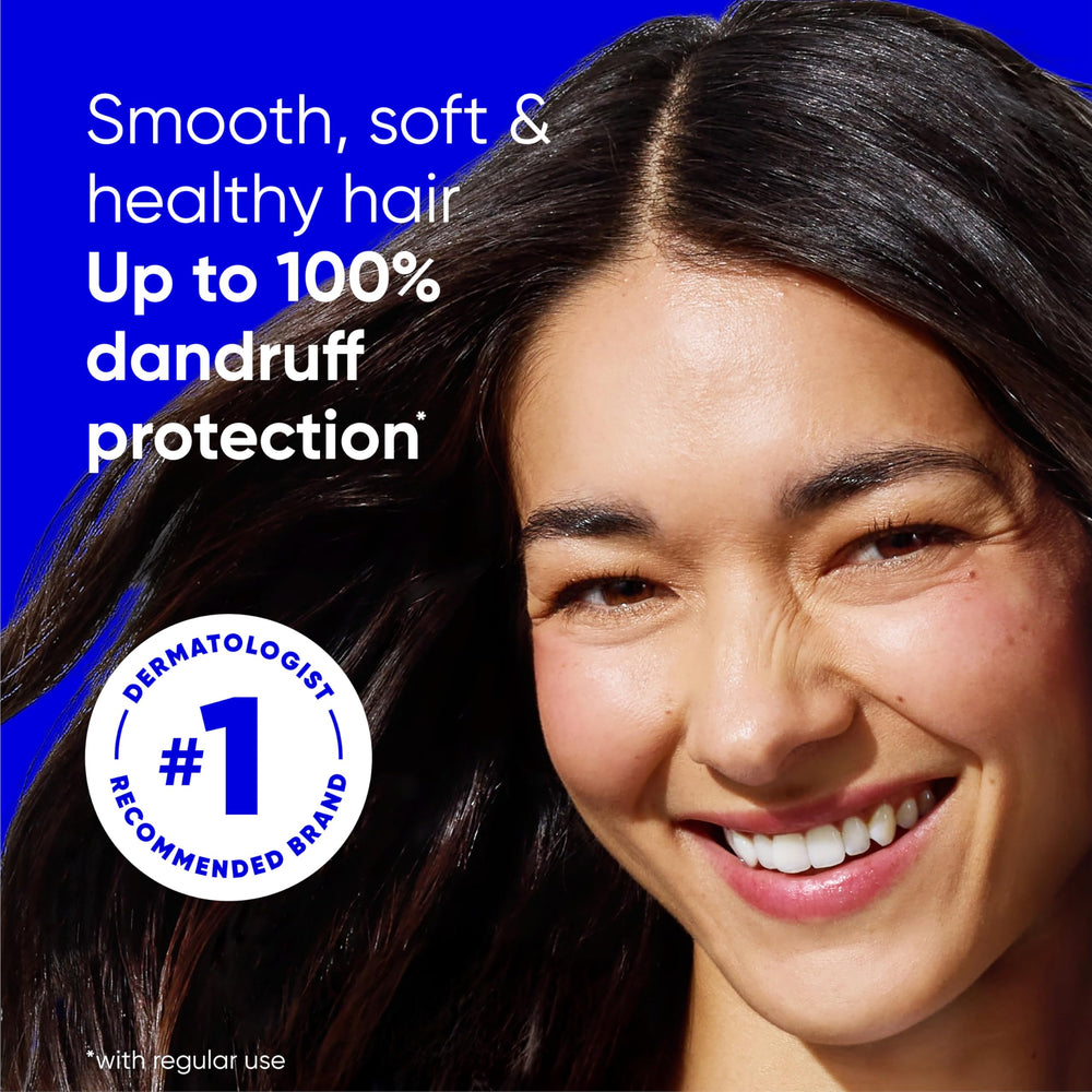 Head & Shoulders open cap dispensing precise 2-in-1 amount
