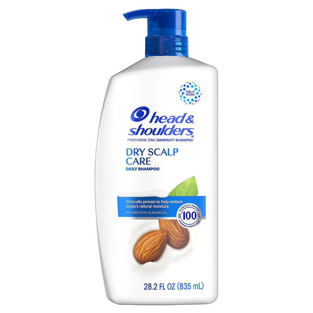 Head & Shoulders shampoo texture on hand illustrating moisturizing lather benefit