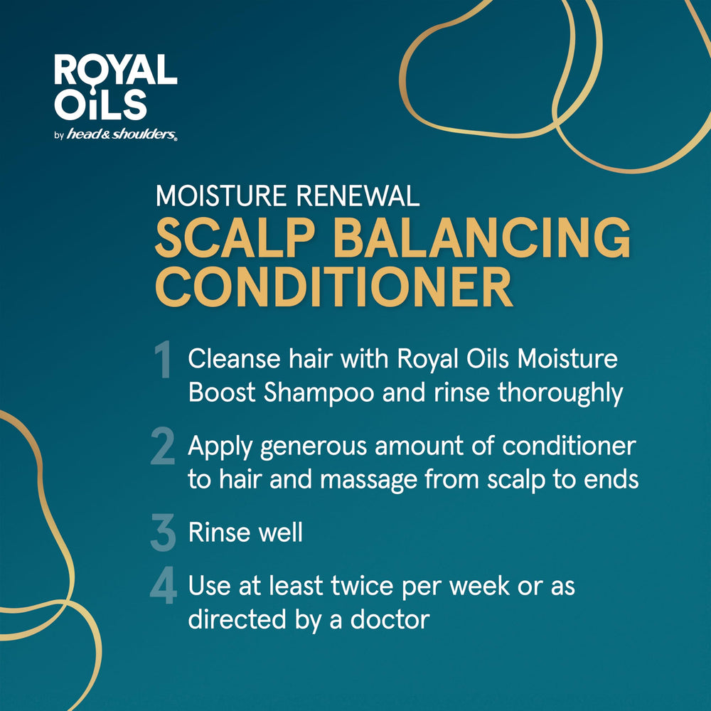 Applying Royal Oils conditioner to curly hair to improve manageability
