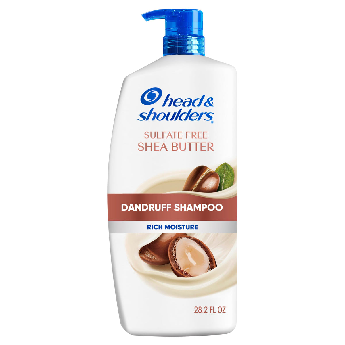 Head & Shoulders front packaging showing 28.2 oz bottle and benefits