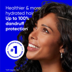 Head & Shoulders label showing pyrithione zinc active ingredient information