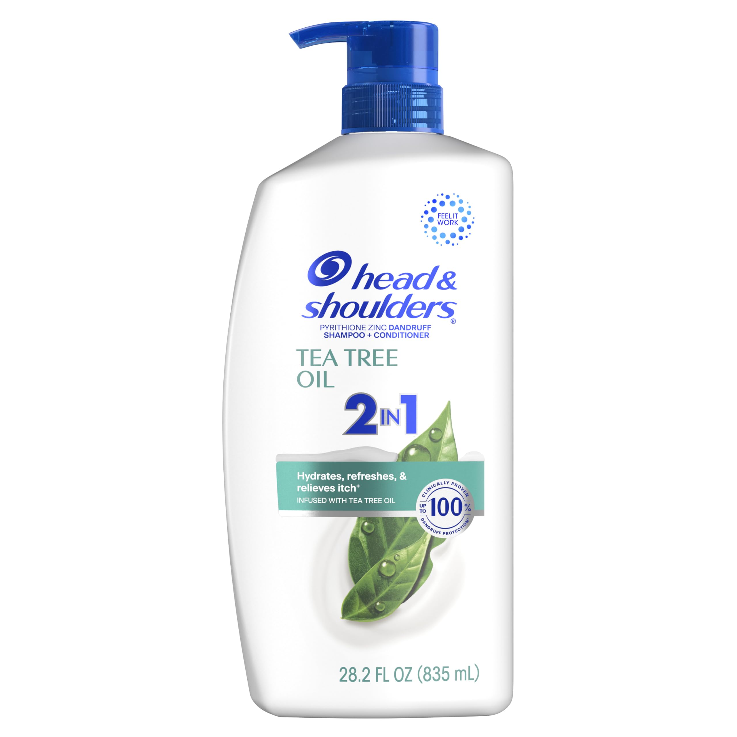 Head & Shoulders back label with ingredients and usage directions for transparency