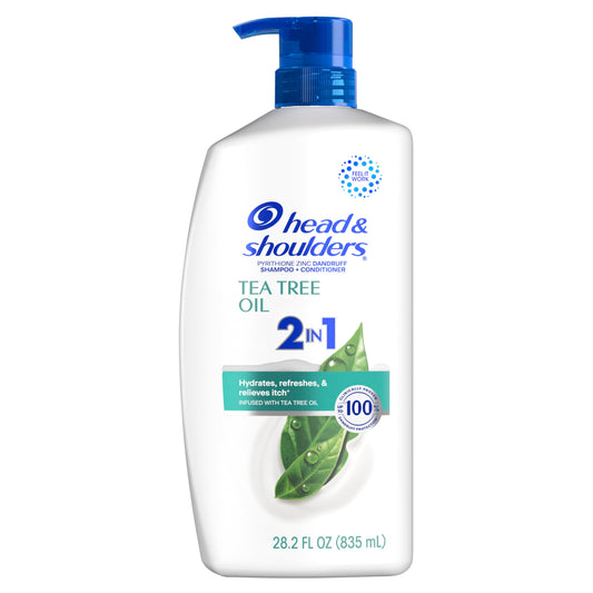 Head & Shoulders back label with ingredients and usage directions for transparency