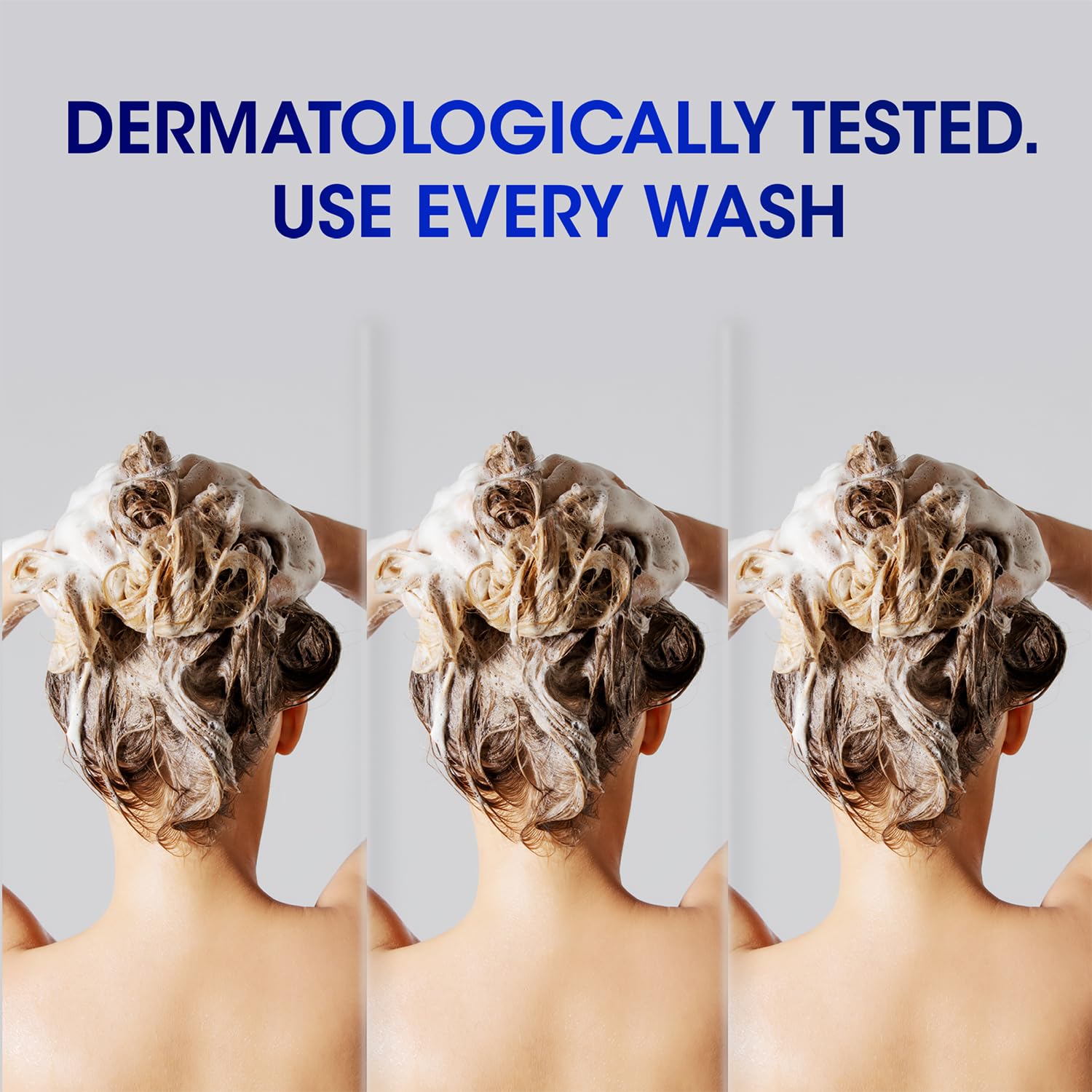 Head & Shoulders clear gel texture drop showing gentle formula benefit