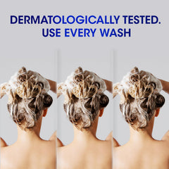 Head & Shoulders clear gel texture drop showing gentle formula benefit