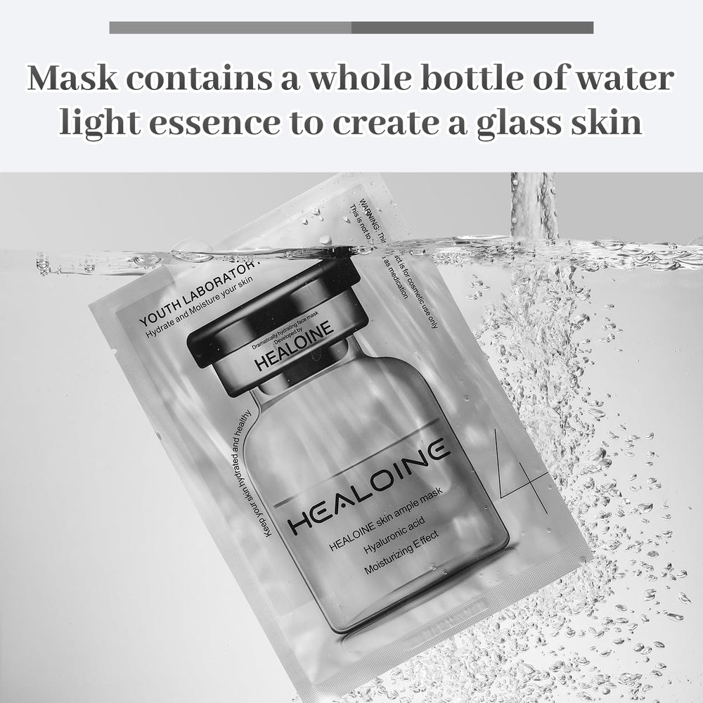 HEALOINE model wearing mask overnight demonstrating comfortable, snug fit benefit
