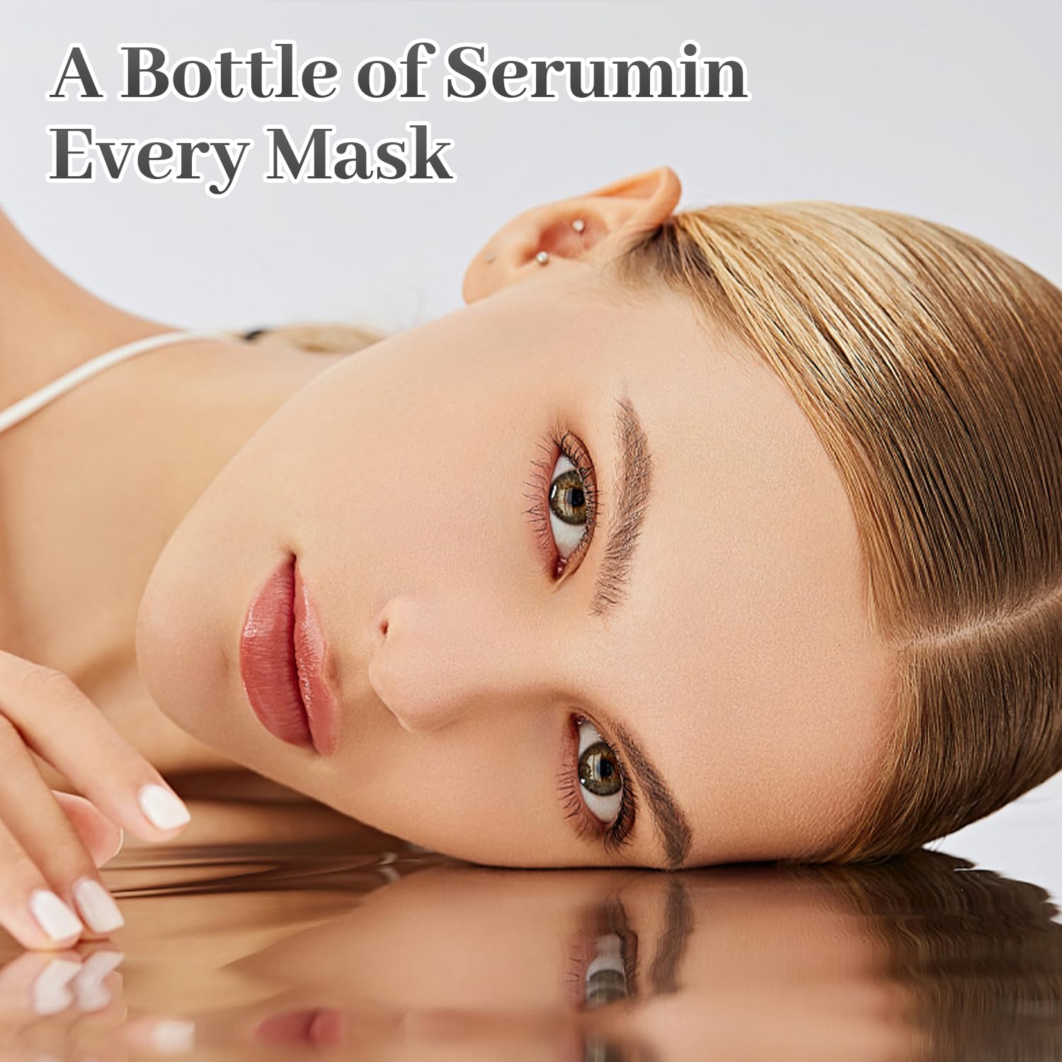 HEALOINE box opened with ten masks arranged showing gifting and value benefit