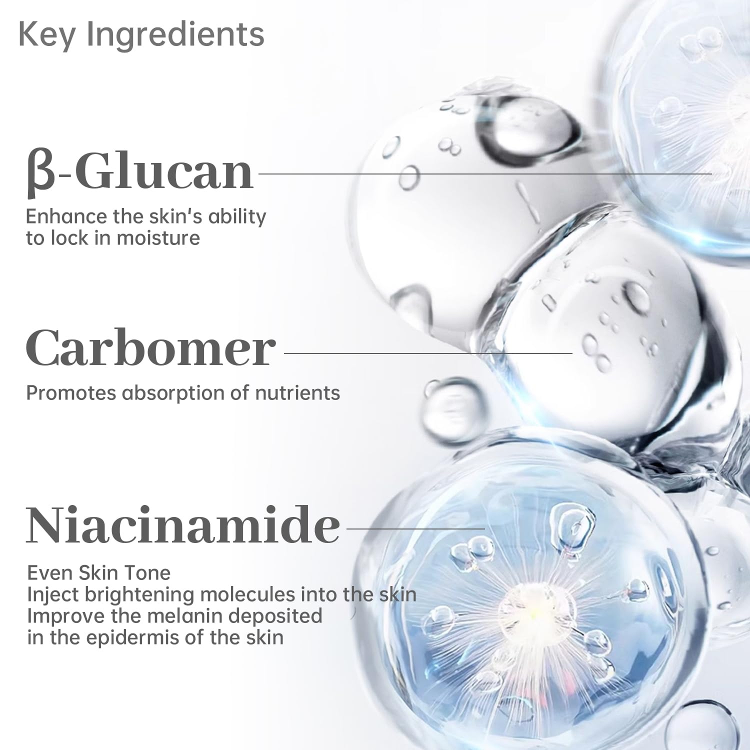 HEALOINE close-up of thin glass-film sheet mask showing smooth texture benefits