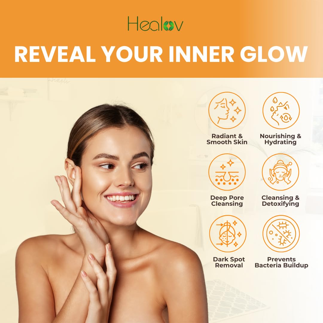 Healov smooth cream texture swipe illustrating moisturization benefits
