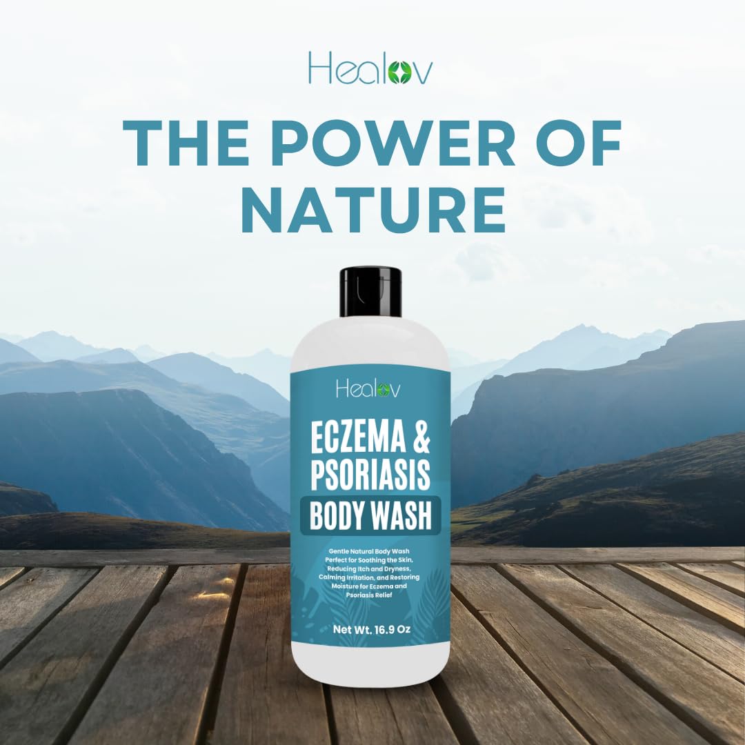 Healov label zoom showing natural ingredient list and free-from claims