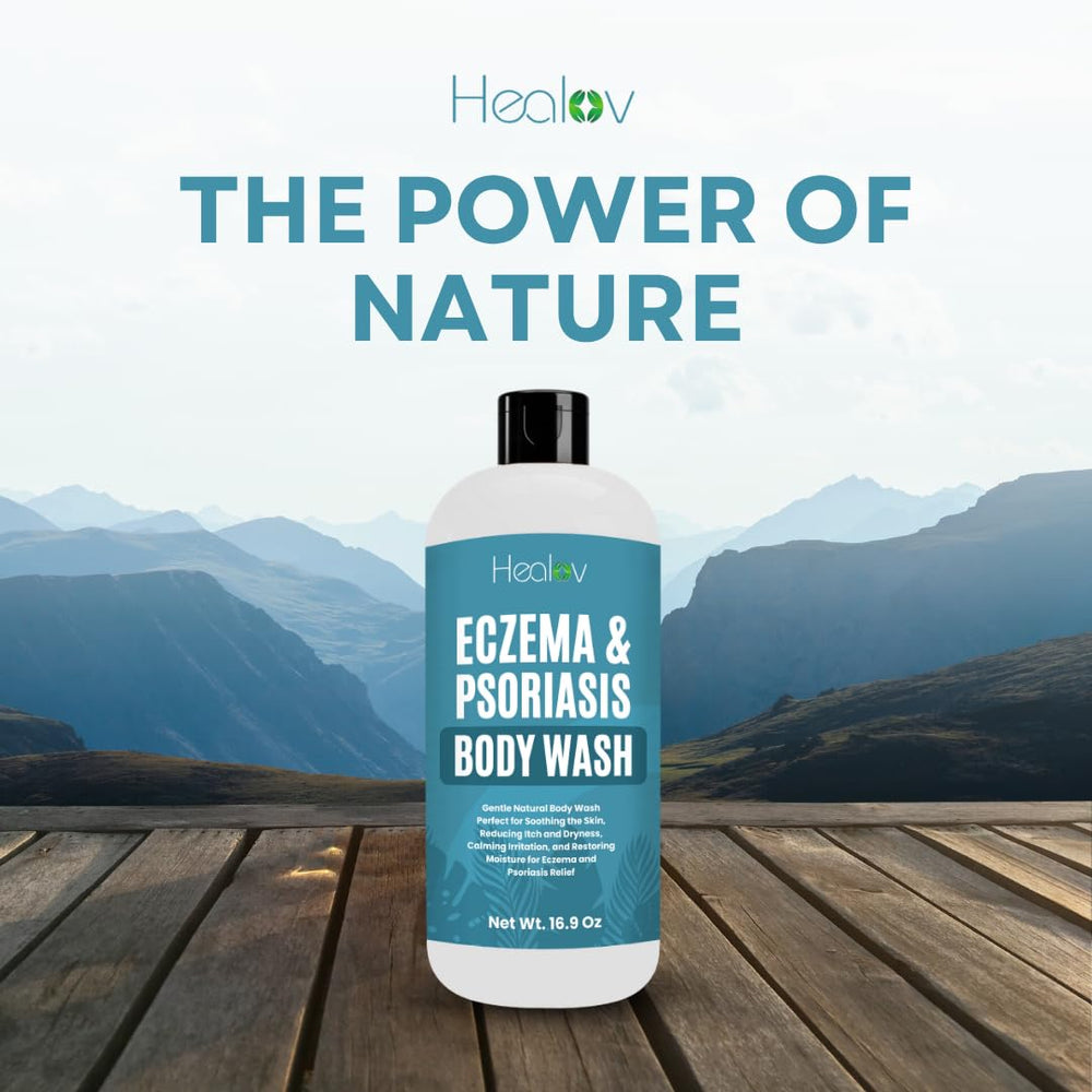 Healov label zoom showing natural ingredient list and free-from claims