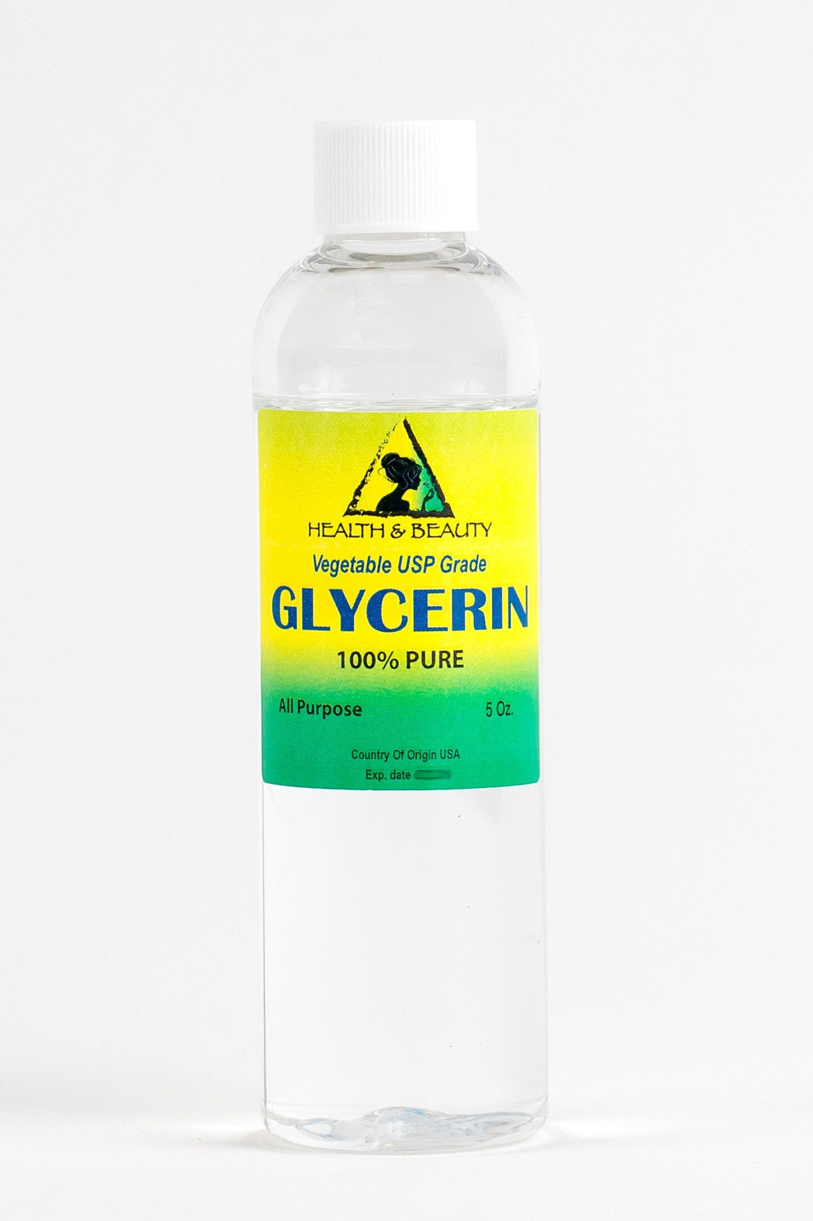 HEALTH & BEAUTY pouring viscous glycerin to show texture and blending benefit