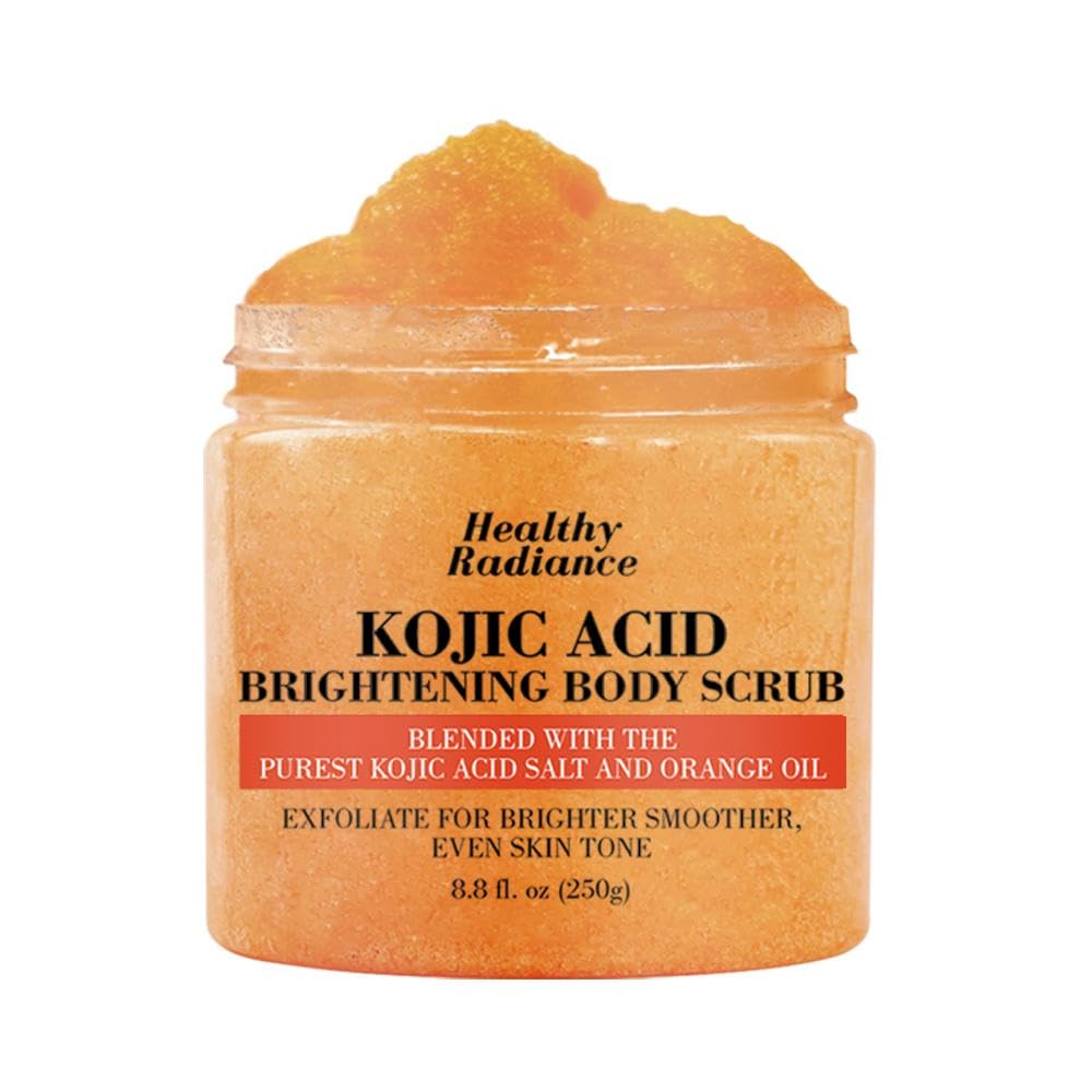 Healthy Radiance tub front view showing label and benefits
