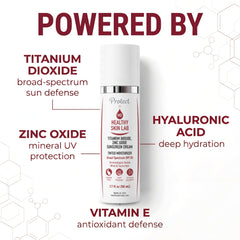 Healthy Skin Lab cream texture close-up highlighting smooth blendability