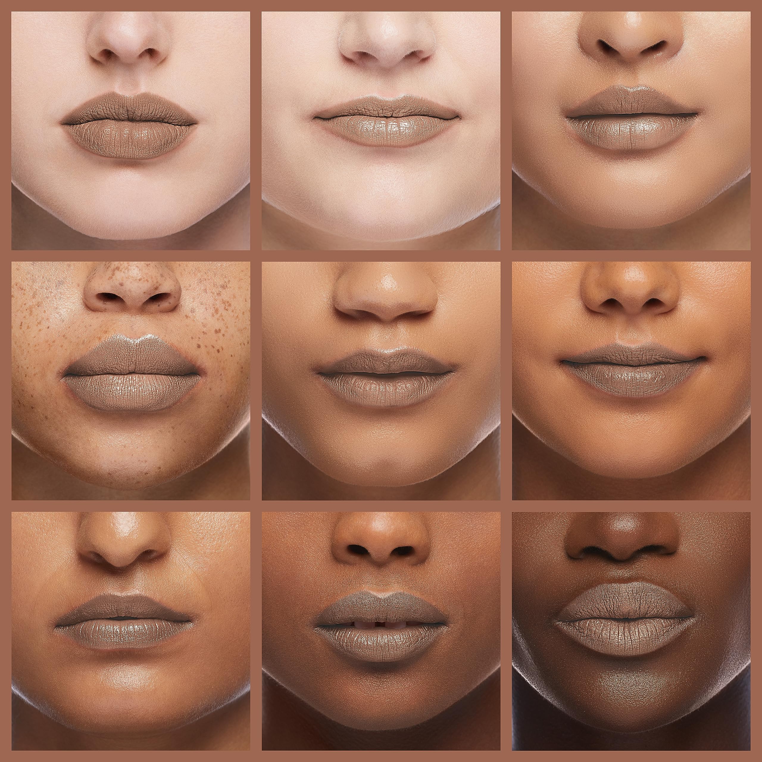 Heart Percent cozy brown smudger tip detail for seamless blending and natural finish