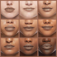 Heart Percent cozy brown smudger tip detail for seamless blending and natural finish