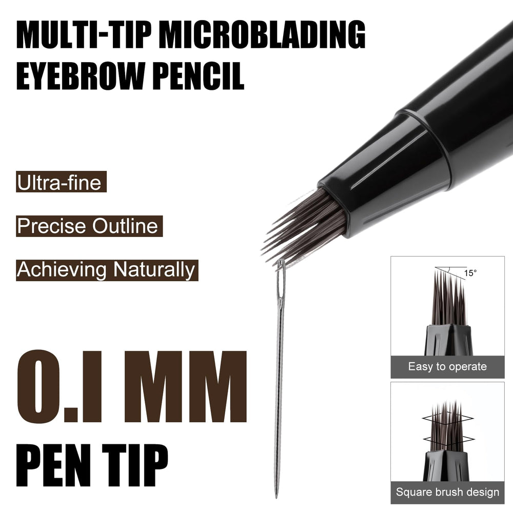 HECI BEAUTY ink stroke demo showing smooth flow and hair-like line