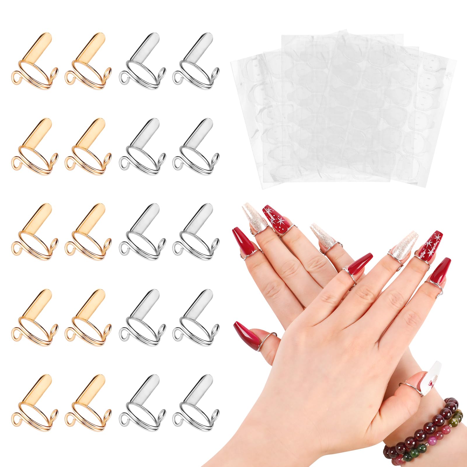 heemeei front package view showing rings and tabs for easy use