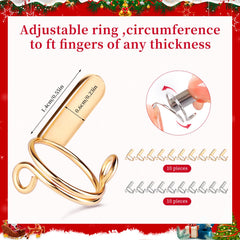 heemeei silver ring closeup highlighting adjustable band and comfort