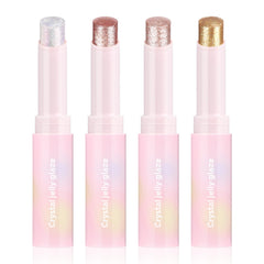 Hegafoo front packaging showing four glitter jelly sticks for easy selection