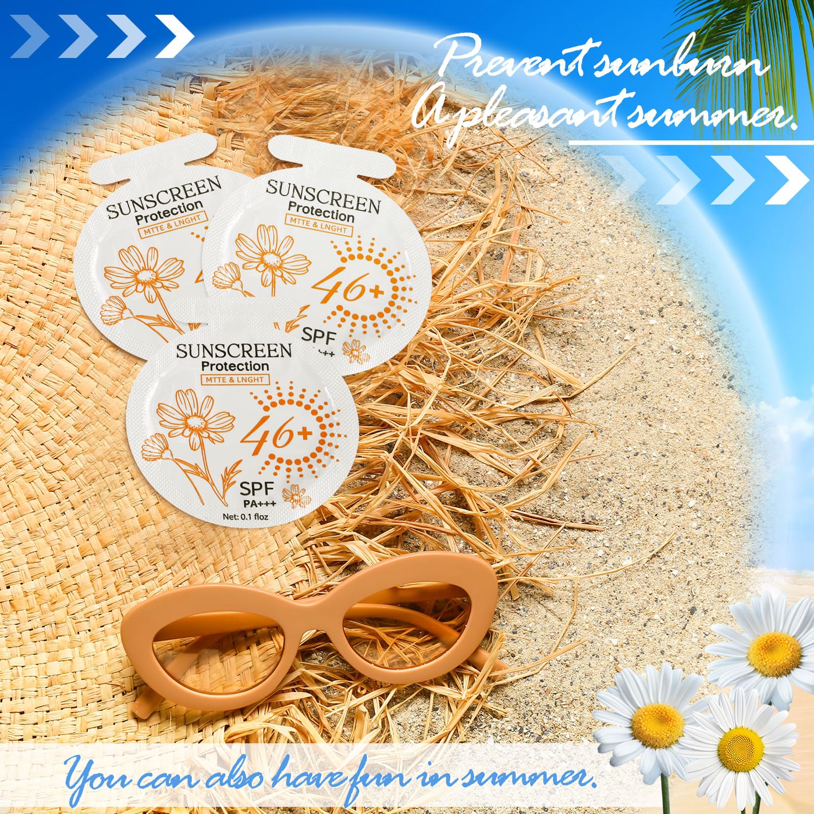 Heigble packaging label detail showing SPF46+ info and product preservation